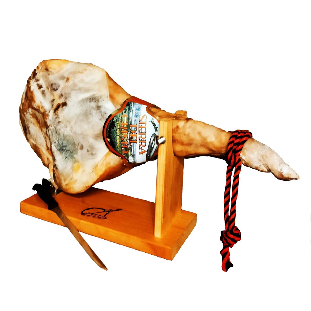 Jamon Reserva vītināts šķiņķis, 6,7kg-7,2kg + statīvs ar nazi Jamoniera cena un informācija | Gaļas produkti | 220.lv