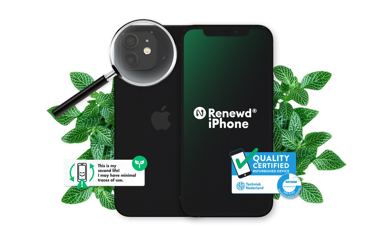 Renewd® iPhone 12 64GB RND-P19164 Black цена и информация | Mobilie telefoni | 220.lv