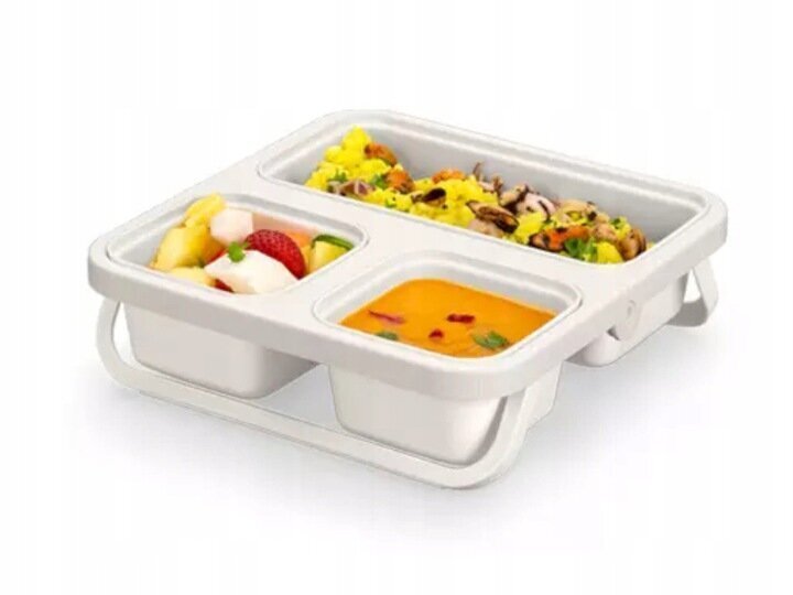 Tescoma Freshbox pārtikas uzglabāšanas trauku komplekts ar termisku maisiņu, 23x13x20 cm цена и информация | Trauki pārtikas uzglabāšanai | 220.lv