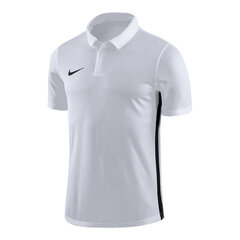Детская футболка Nike Academy 18 Polo Jr 899991100, белая цена и информация | Рубашки для мальчиков | 220.lv