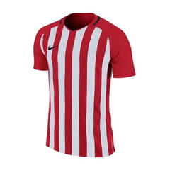 T-krekls bērniem Nike Striped Division Jr 894102658, sarkans цена и информация | Рубашки для мальчиков | 220.lv