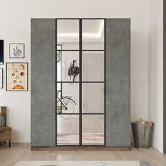 Шкаф Kalune Design HM2, коричневый/серый цена и информация | Шкафы | 220.lv