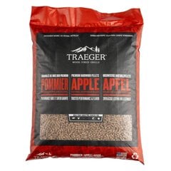 Koksnes granulas TRAEGER Ābols (Apple), 9 kg cena un informācija | Kokogles, briketes, uguns aizdedzināšanas līdzekļi | 220.lv