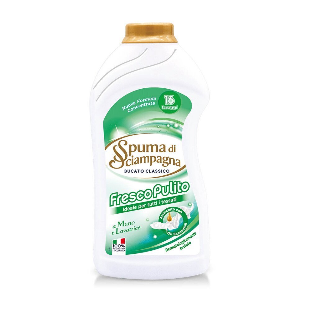 FRESCO PULITO veļas mazgāšanas līdzeklis 800 ml (16 m.r.) cena un informācija | Veļas mazgāšanas līdzekļi | 220.lv