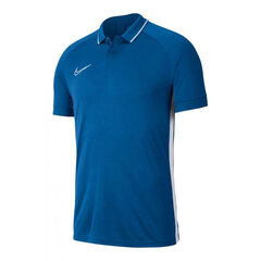 Футболка детская Nike Academy 19 Jr Polo BQ1500404, синяя цена и информация | Рубашки для мальчиков | 220.lv