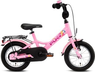 Bērnu velosipēds PUKY Youke 12" Alu, rozā cena un informācija | Velosipēdi | 220.lv