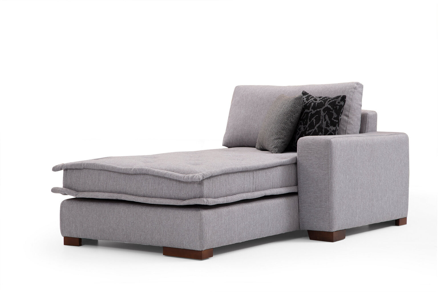 Stūra dīvāns Kalune Design Lena L3+Chl, gaiši pelēks цена и информация | Stūra dīvāni | 220.lv