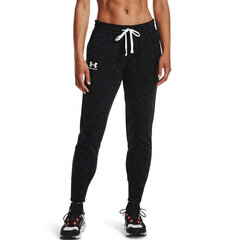 Спортивные штаны женские Under Armor Rival Fleece Joggers W 1356416 002, черные цена и информация | Спортивная одежда для женщин | 220.lv