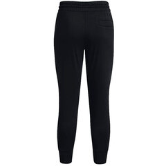 Спортивные штаны женские Under Armor Rival Fleece Mesh Pants W 1365849 001, черные цена и информация | Спортивная одежда для женщин | 220.lv