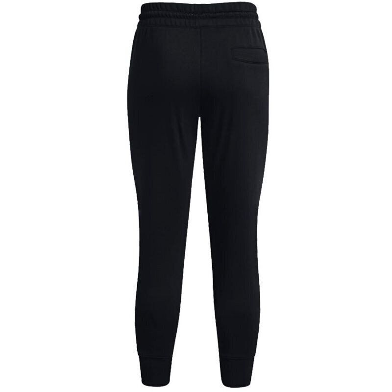 Sporta bikses sievietēm Under Armour Rival Fleece Mesh Pants W 1365849 001, melnas cena un informācija | Sporta apģērbs sievietēm | 220.lv