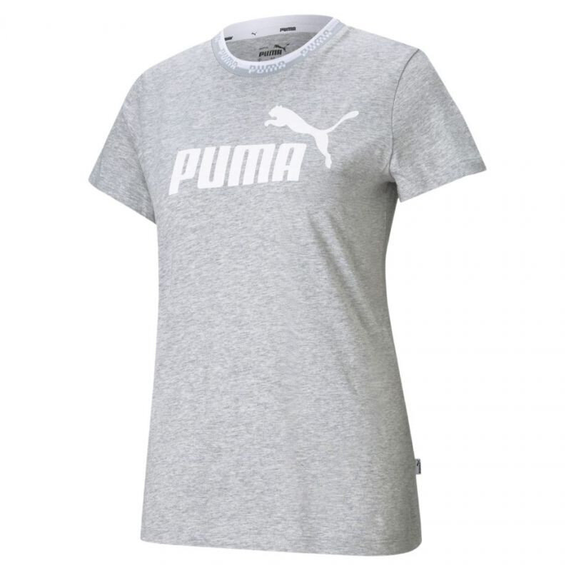 T-krekls sievietēm Puma Amplified Graphic Tee W 585902 04, pelēks цена и информация | T-krekli sievietēm | 220.lv