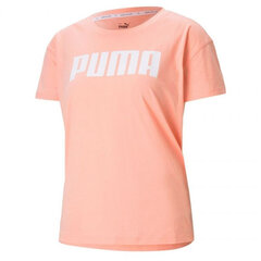 T-krekls sievietēm Puma Rtg Logo Tee W 586454 26, oranžs цена и информация | Женские футболки | 220.lv