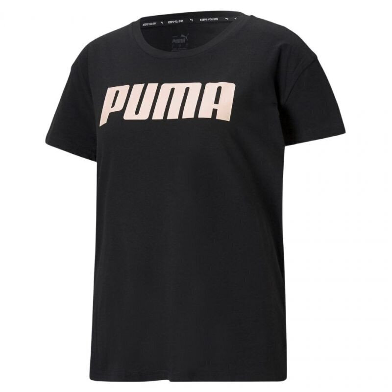 T-krekls sievietēm Puma RTG Logo Tee W 586454 56 melns цена и информация | T-krekli sievietēm | 220.lv
