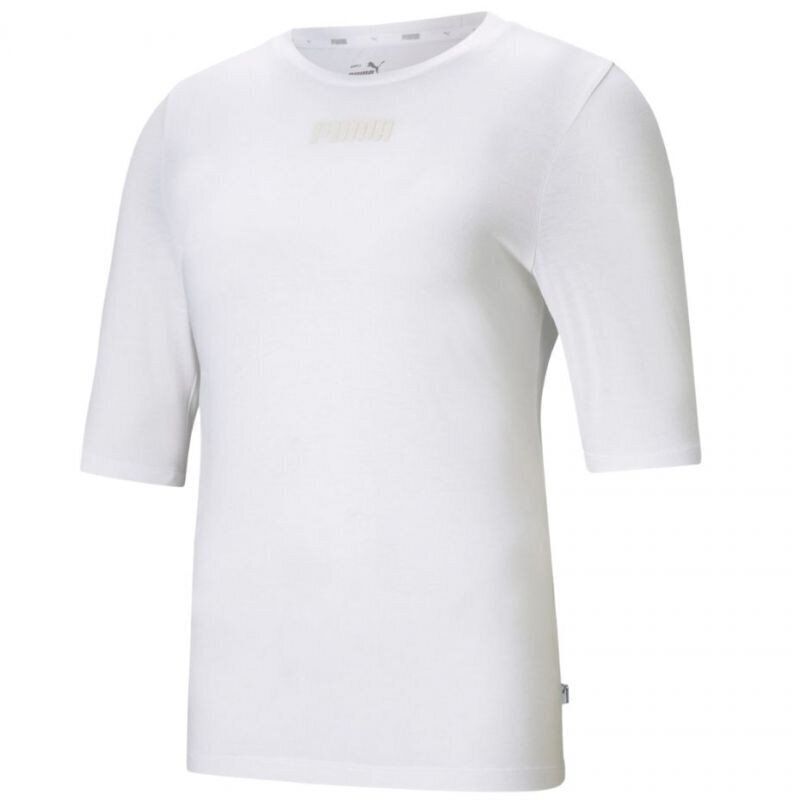 T-krekls sievietēm Puma Modern Basics Tee Cloud W 585929 02, balts цена и информация | T-krekli sievietēm | 220.lv