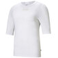 T-krekls sievietēm Puma Modern Basics Tee Cloud W 585929 02, balts cena un informācija | T-krekli sievietēm | 220.lv