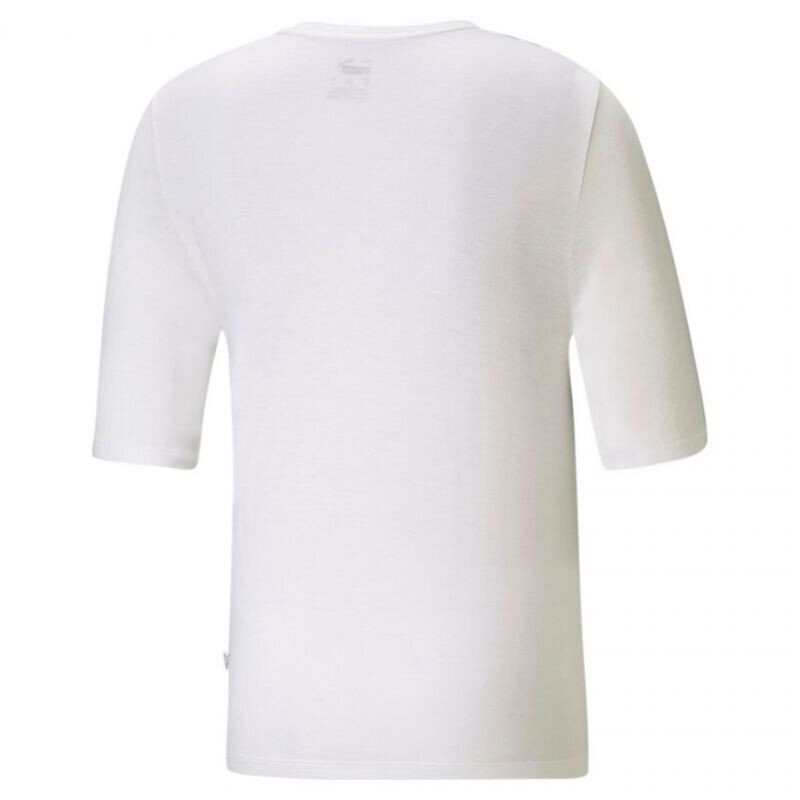 T-krekls sievietēm Puma Modern Basics Tee Cloud W 585929 02, balts cena un informācija | T-krekli sievietēm | 220.lv