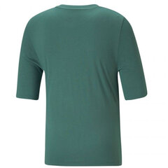 T-krekls sievietēm Puma Modern Basics Tee Cloud W 585929 45, zaļš cena un informācija | T-krekli sievietēm | 220.lv