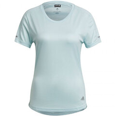 T-krekls sievietēm Adidas Run It Tee W H31028, zaļš cena un informācija | T-krekli sievietēm | 220.lv