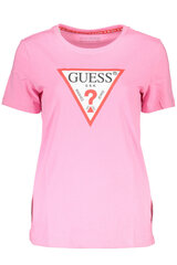 T-krekls sievietēm Guess Jeans W1RI00I3Z11, rozā cena un informācija | T-krekli sievietēm | 220.lv