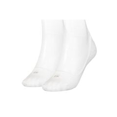 Носки женские Calvin Klein Footie 70121876700, белые, 2 пары цена и информация | Женские носки | 220.lv