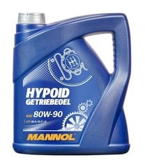 Mannol Hypoid Getriebeoel SAE 80W-90 GL-5, 4L цена и информация | Масла для других деталей автомобиля | 220.lv