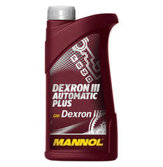 Mannol Dexron III Automatic Plus, 1L цена и информация | Масла для других деталей автомобиля | 220.lv