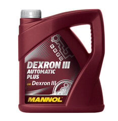 Mannol Dexron III Automatic Plus, 4L cena un informācija | Mannol Auto preces | 220.lv