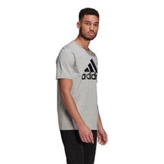 T-krekls vīriešiem Adidas Essentials Big Logo M GK9123, pelēks cena un informācija | Vīriešu T-krekli | 220.lv