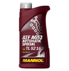 Mannol ATF AG52 Automatic Special, 1L, 1L cena un informācija | Eļļas citām autodaļām | 220.lv