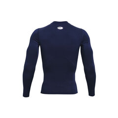 T-krekls vīriešiem Under Armour Heatgear Armor Long Sleeve M 1361524410, zils cena un informācija | Vīriešu T-krekli | 220.lv