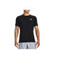 T-krekls vīriešiem Under Armour Heatgear Armor Fitted Short Sleeve M 1361683001, melns cena un informācija | Vīriešu T-krekli | 220.lv