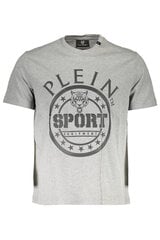 T-krekls vīriešiem Plein Sport TIPS128, pelēks cena un informācija | Vīriešu T-krekli | 220.lv