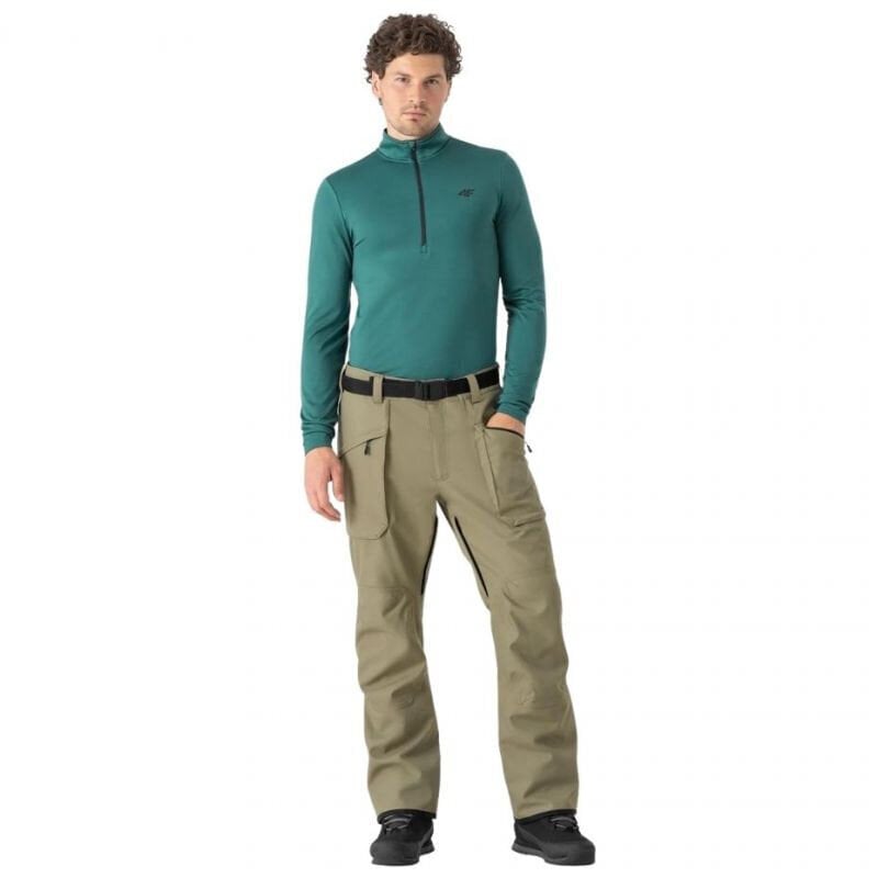 Termo džemperis 4F M H4Z21 BIMD030 46S, zaļš цена и информация | Vīriešu termoveļa | 220.lv