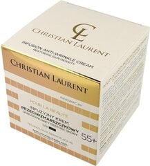 Крем для лица против морщин 55+, Christian Laurent Pour La Beauté Infusion, 50 мл цена и информация | Кремы для лица | 220.lv