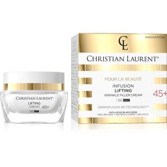 Liftinga krēms 45+ grumbu aizpildīšanai, Christian Laurent Pour La Beauté Infusion, 50 ml цена и информация | Кремы для лица | 220.lv