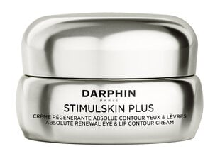 Krēms acu & lūpu kontūrām, DARPHIN StimulSkin Plus Absolute Renewal, 15 ml cena un informācija | Sejas krēmi | 220.lv