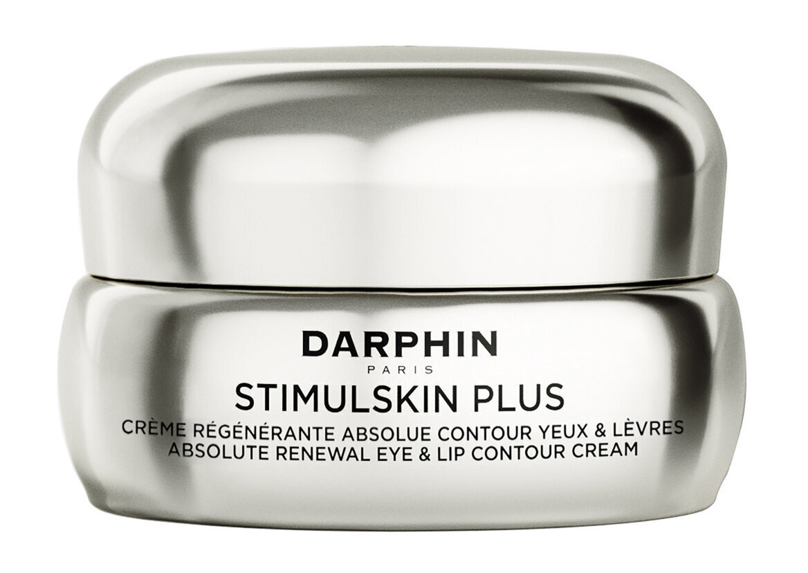 Krēms acu & lūpu kontūrām, DARPHIN StimulSkin Plus Absolute Renewal, 15 ml cena un informācija | Sejas krēmi | 220.lv