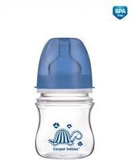 Бутылочка для кормления с широким горлышком CANPOL BABIES EasyStart разноцветные животные 35/205, 120 мл цена и информация | Бутылочки и аксессуары | 220.lv