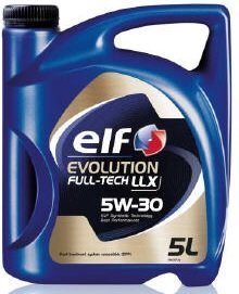 ELF EVOLUTION FULLTECH LLX 5W-30 motoreļļa, 5L cena un informācija | Motoreļļas | 220.lv