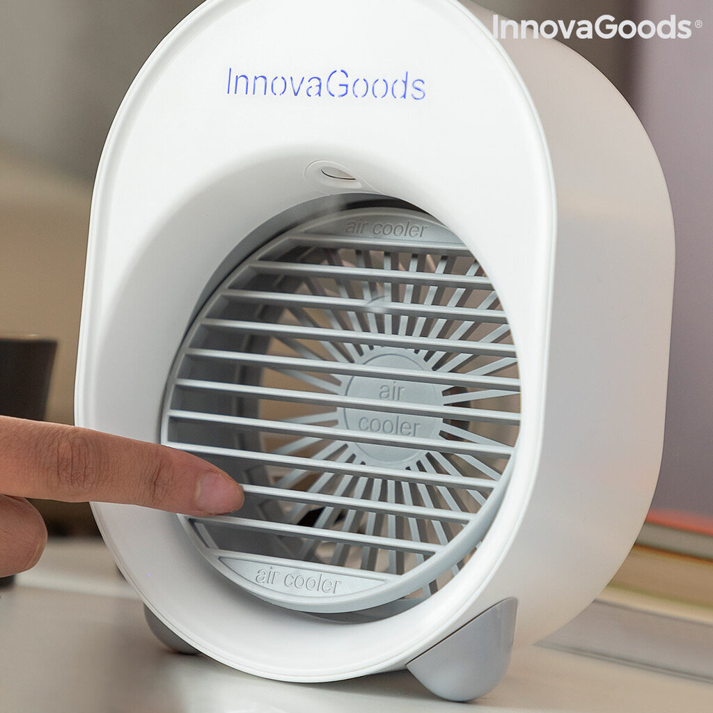 Mini ultraskaņas mitrinātājs un gaisa kondicionieris ar LED Koolizer InnovaGoods cena un informācija | Ventilatori | 220.lv