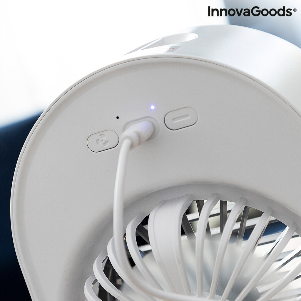 Mini ultraskaņas mitrinātājs un gaisa kondicionieris ar LED Koolizer InnovaGoods cena un informācija | Ventilatori | 220.lv