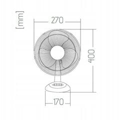 STĀVĀJS DARBA VENTILATORS цена и информация | Вентиляторы | 220.lv