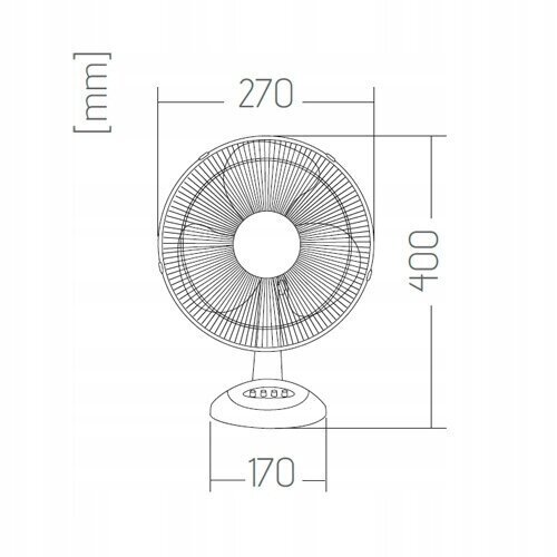 STĀVĀJS DARBA VENTILATORS cena un informācija | Ventilatori | 220.lv