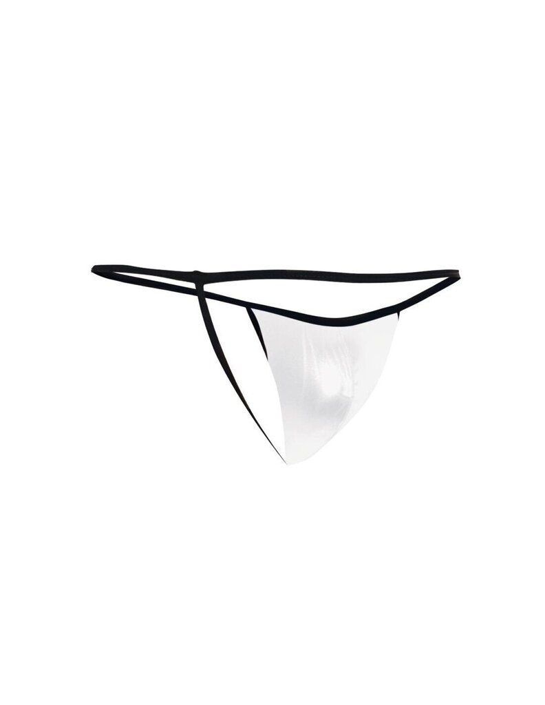 Apakšveļa CUT4MEN - G-STRING PROVOCATIVE SILVER M D-228082 cena un informācija | Vīriešu apakšbikses | 220.lv