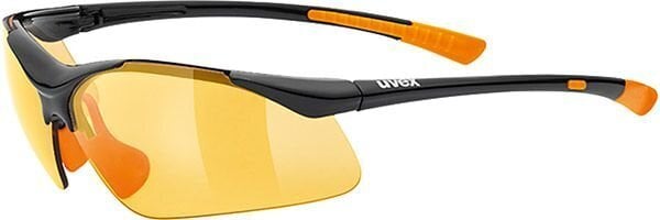 Sporta brilles Uvex Sportstyle 223, melnas/oranžas cena un informācija | Sporta brilles | 220.lv