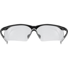 Sporta brilles Uvex Sportstyle 223, melnas/pelēkas цена и информация | Спортивные очки | 220.lv