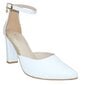 Augstpapēžu kurpes sievietēm Laura Messi 42107524, baltas cena un informācija | Sieviešu sandales | 220.lv