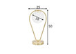 GALDA LAMPA GLAMY DROP CM 25X18X50 цена и информация | Galda lampas | 220.lv