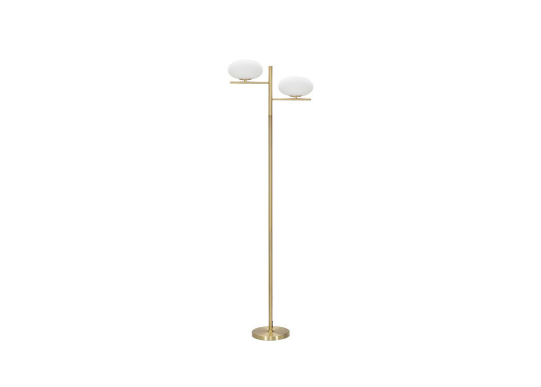 GLAMY OVĀLA STĀVLAMPA CM 51X24X180 cena un informācija | Stāvlampas | 220.lv