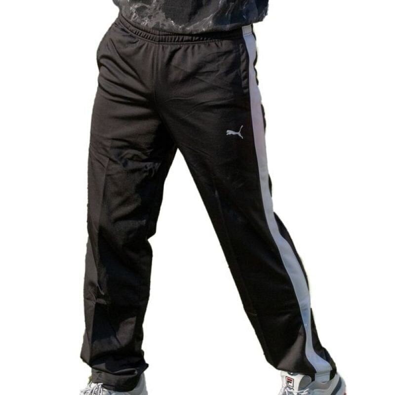Sporta bikses vīriešiem Puma Contrast M 831288 01, melnas cena un informācija | Sporta apģērbs vīriešiem | 220.lv